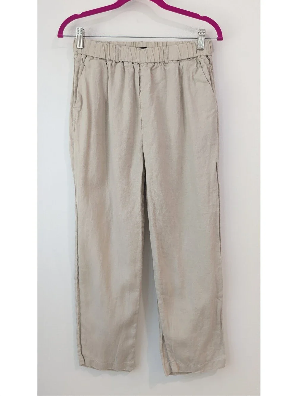 Quince European Linen Pants In Driftwood